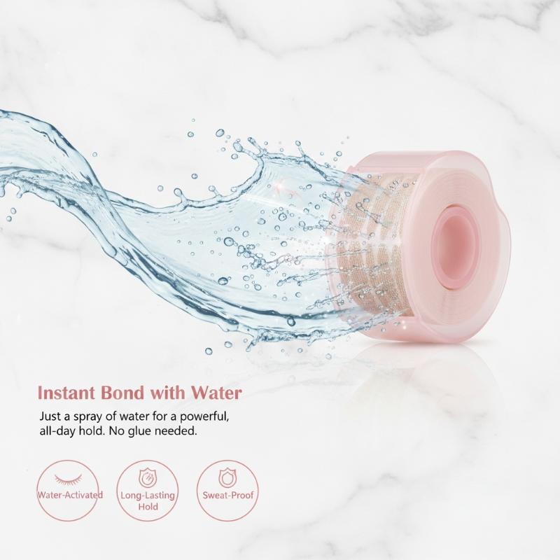 Bandelettes de Paupières en Maille Invisible Imperméables Sans Colle pour un Rehaussement Naturel Quotidien des Paupières