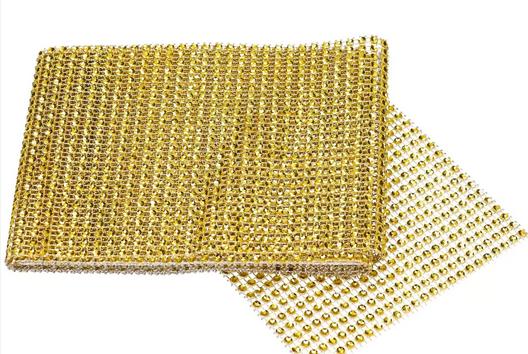 TG33427 DZET DIAMOND STRIP GOLD ZIRCONIA