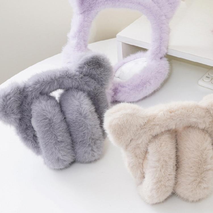 Cartoon Plush Ear Muffs Women Girl Cold Weather Ear Warmer Sport Ear Protectors