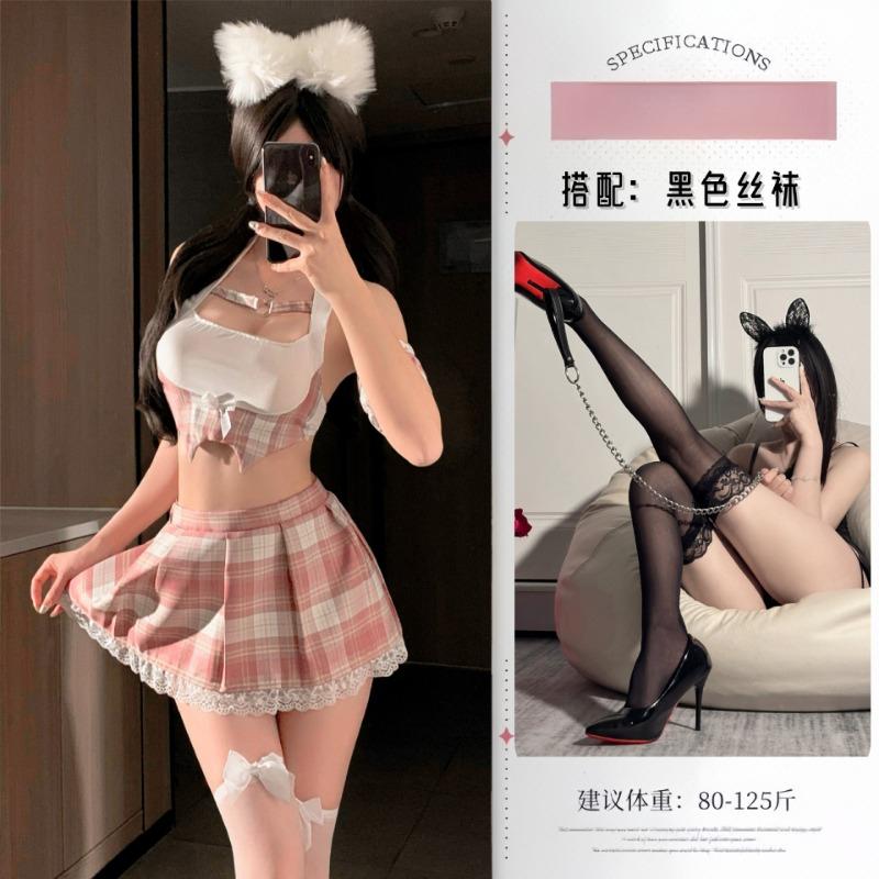 Lingerie College Style J Split Suit Sexy Student Uniform Cosplay Lolita Pure Lust Cute Woman