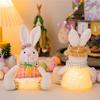 Beautiful Easter Rabbit Doll Decorative Easter Rabbit Toy Perfect for Holiday Decorationa and Window Display