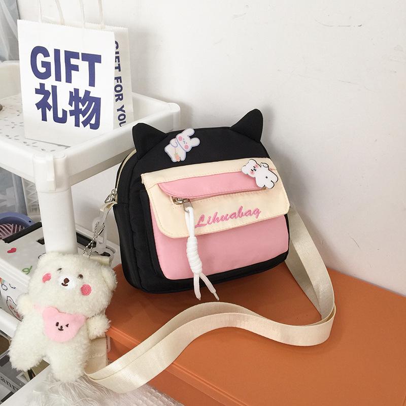 [3531 people collect] Girls bag 2025 new cute student girls big children small backpack children
