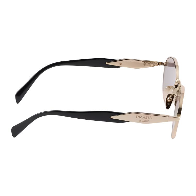 Prada Oval Sunglasses With Engraved Logo Women sunglasses Light-Purple SPR65Z_EZVN_FE20I_C_055
