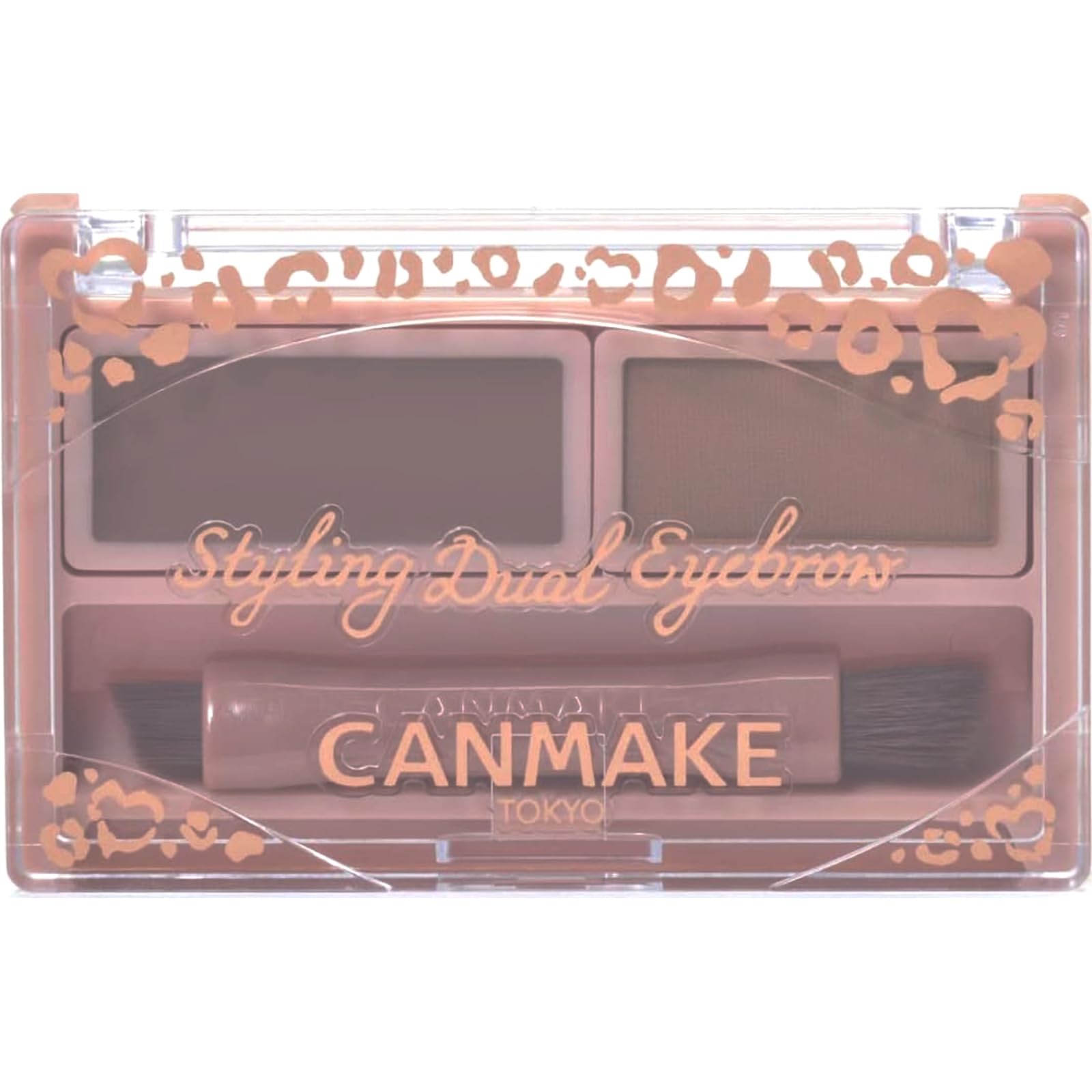 

Canmake Styling Dual Eyebrow 02 Теплая восковая база x Пудра 3D 1 шт. Коричневый, База, Мягкий, Брови, (х 1)