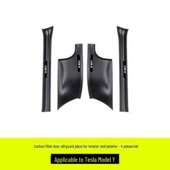Banda de protecție a pragului Tesla Model 3/Y pentru accesorii modificate