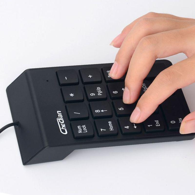USB Wired Driver-Free External Financial Numeric Keyboard for Laptop