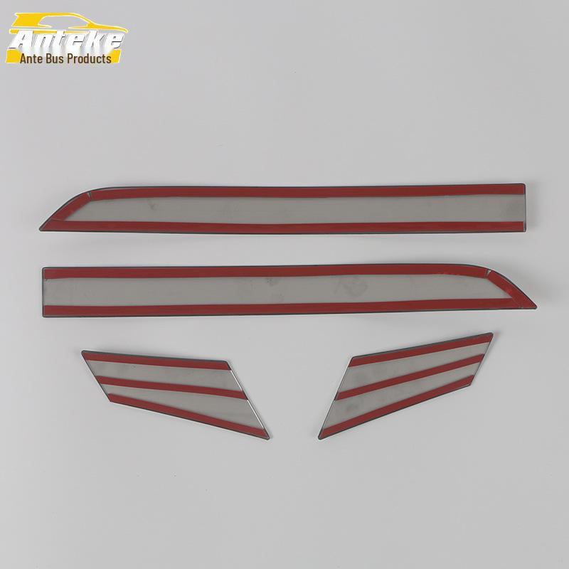 Honda 23 CRV Front Bumper Plate Guard: Anti-Scratch Bright Trim Accessory