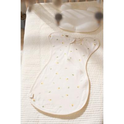Roll Baby Newborn Bra Swaddle Up-Down Dragkedja Moro Reflexive Swaddle Mesh, koreanska babyprodukter