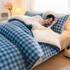 Oeny Plush Sherpa Winter Duvet