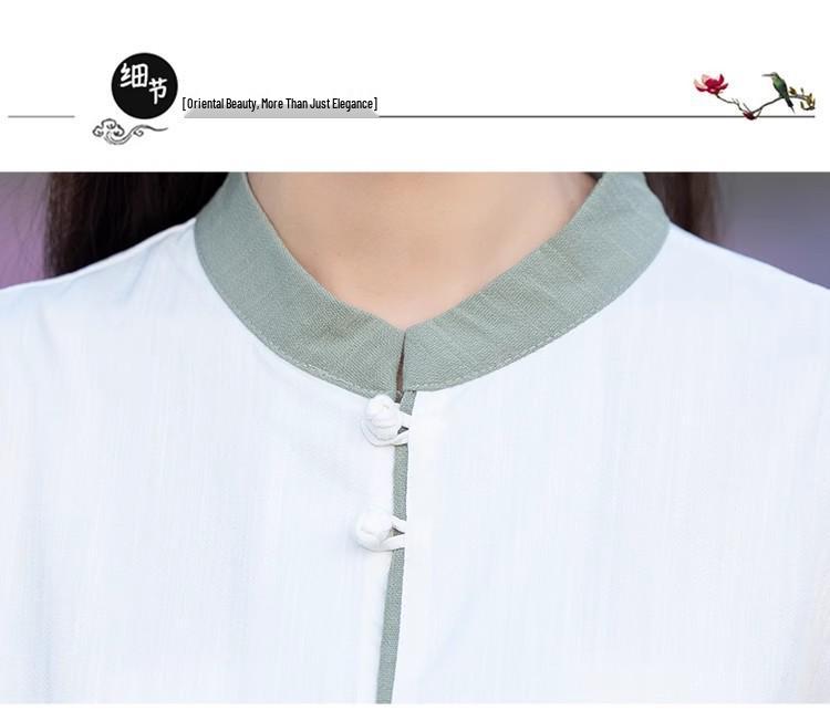 Enhanced Tai Chi Suit: Ba Duan Jin Yoga & Meditation Zen-Style Monk Two-Piece Set