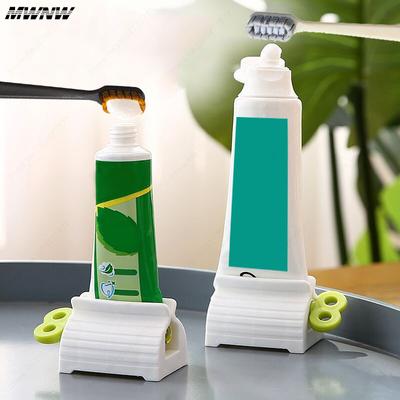 Storcator pentru pasta de dinti Suport pasta de dinti Ingrijire orala Instrumente de baie Tub pentru cosmetice Presă Demachiant facial Dispenser de stoarcere