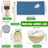 6Pcs Matcha Bowl Japanese Tea Cup Gift Matcha Chawan with Pouring Spout for Kitchen Home Tea Room Dining Room Tea-making Tools