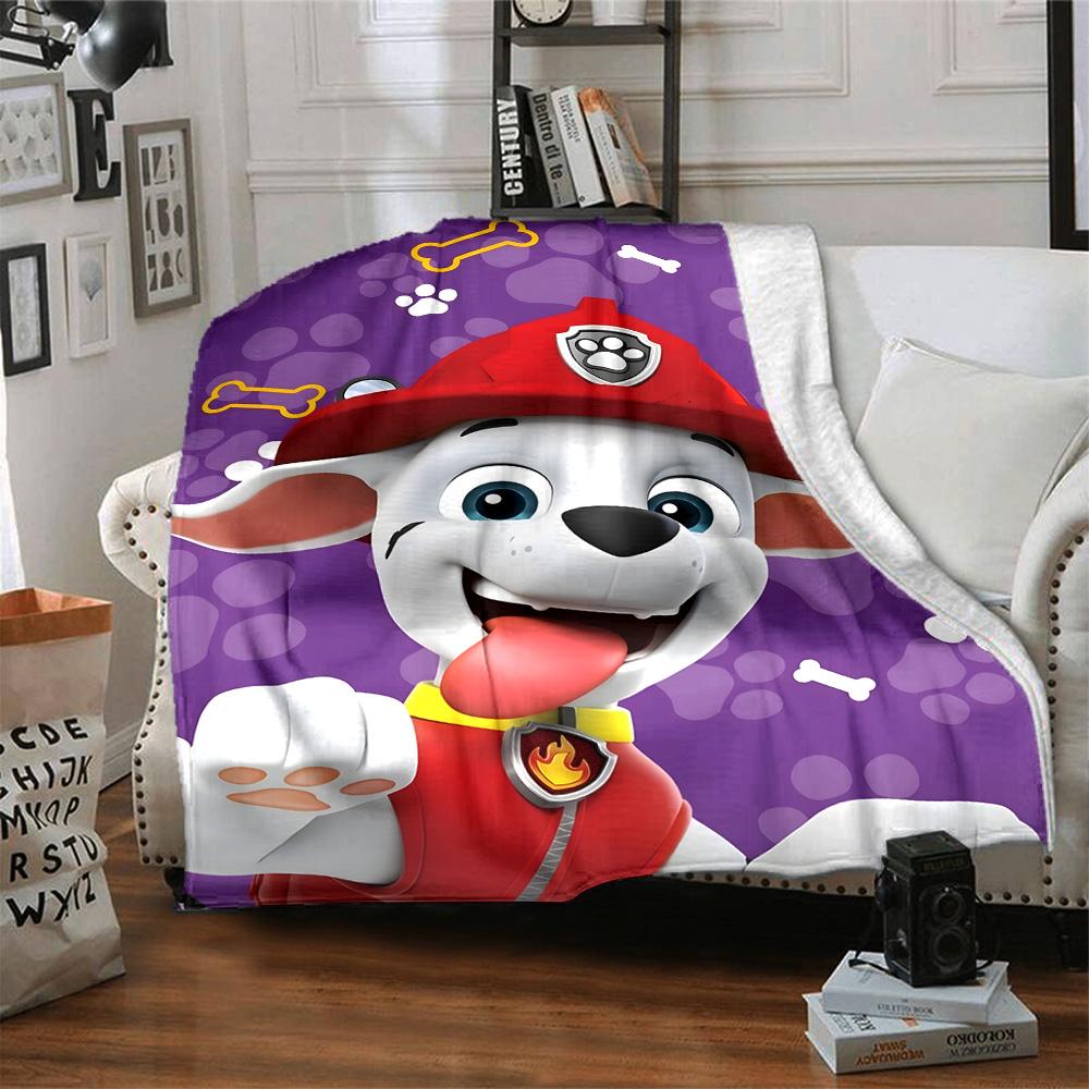 1pc Paw Paw5 Blanket, Gift, for Men and Women, Soft Blanket, Good for Sofa Bed Couch Travel, Lightweight Flannel Blanket