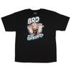 Popeye Herren Leicht Abgenutzt Hebst Du Überhaupt, Bro? Schwarzes T-Shirt (3XL) Neu mit Etikett