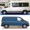 2PCS Car Door Side Stickers For Volkswagen VW Transporter T4 T5 T6 Caravelle Multivan Camper Van Vinyl Decals Accessories