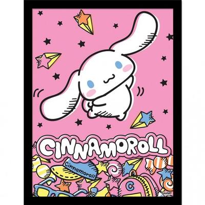 Cinnamoroll Dance Off Framed Poster