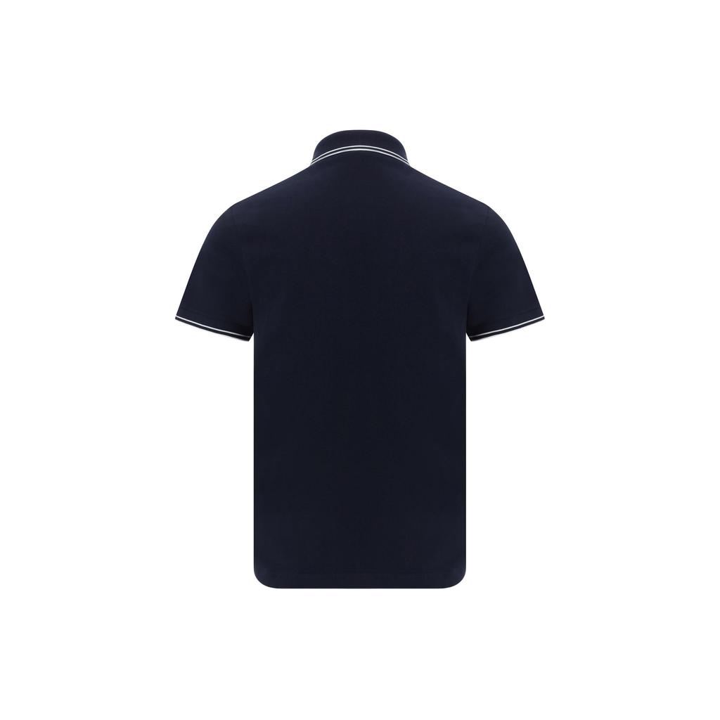 Stone Island Compass Patch Logo Polo Shirt Navy Blue Men Tops 80152SC18-A0020