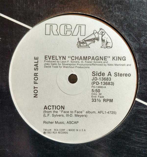 

12inch Record EVELYN KING - Action JD13683 RCA 1983 US Soul/Funk Used