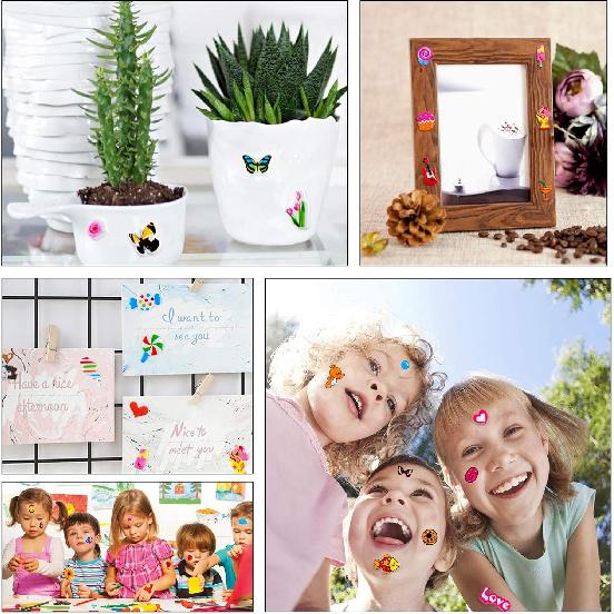 3D Stickers for Kids & Toddlers, 920+ 3D Puffy Stickers 36 Different Sheets Including Animals, Letters, Numbers, Dinosaurs, Cars and More for Boys,