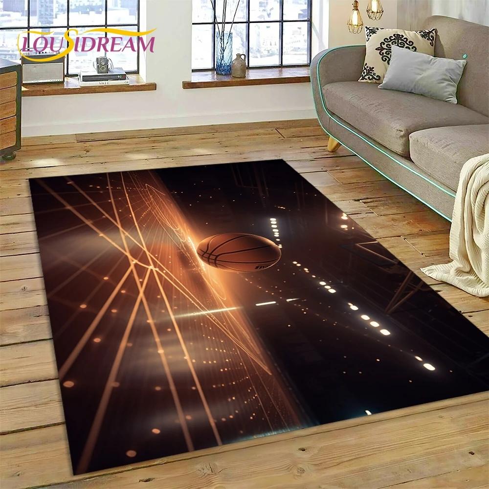 

Баскетбольний майданчик Рамка Мультяшний килим Килимок для Спальні Вітальня Домашній диван Прикраса, Дитяча гра Великий декор Килимок Подарунок 40x60cm( 15x23in )