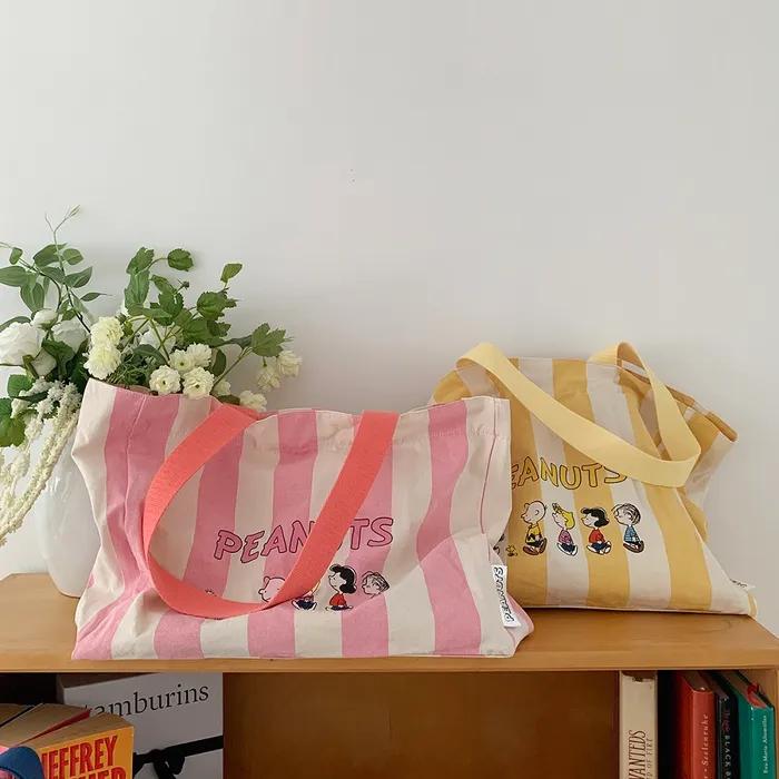 Peanuts Offiziell lizenziert Snoopy Umhängetasche_Stück Shopper