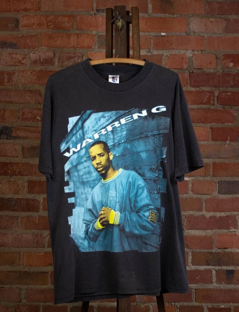 Vintage Warren G 1994 This DJ Be Rap T Shirt Black 1F2286 Unisex T-Shirt XXXXL