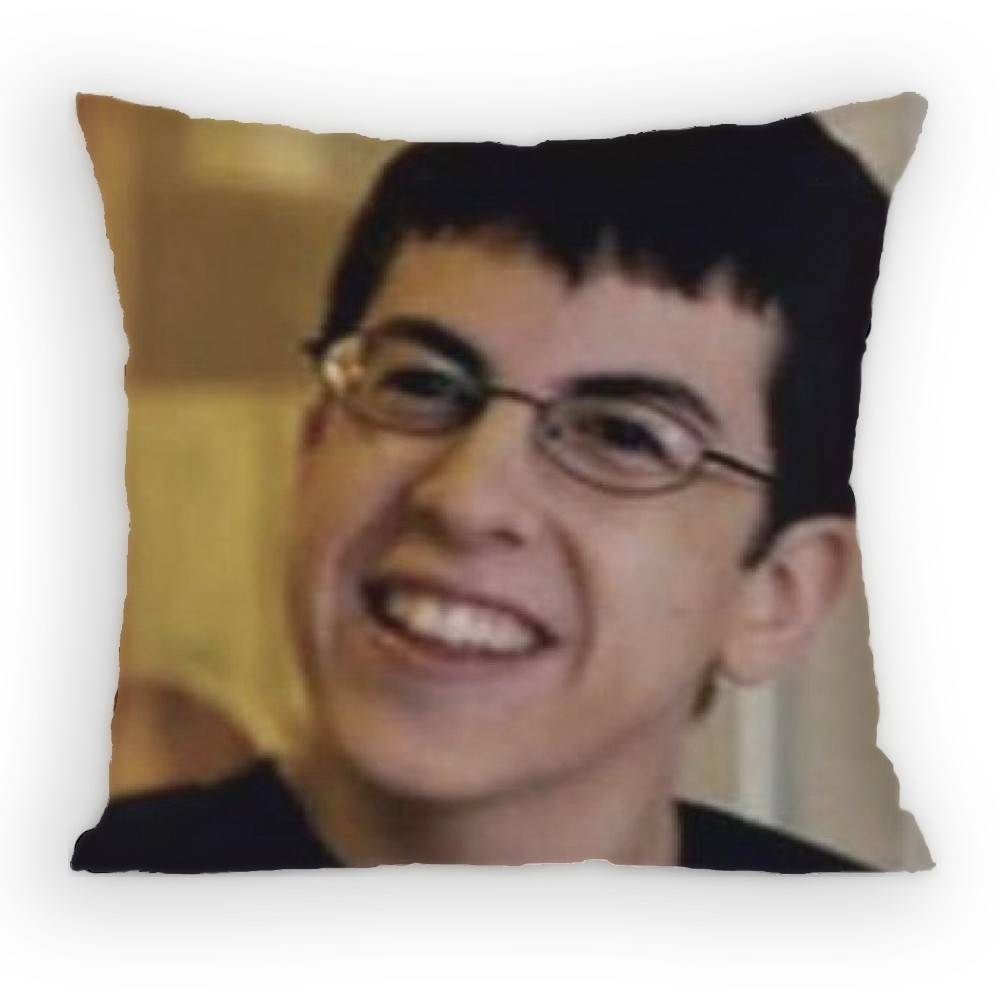 MMclovin Movie SSuperbad Pillow Case Antidustmite Pillowcase Invisible zipper silky short plush Sofa cushion cover