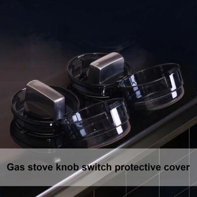 4/5/6/10Pcs Stove Knob Safety Cover Heat Resistant Dustproof Baby Proof Universal Kitchen Oven Lock Gas Stove Knob Safety Guard Protector