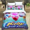 Game K-Kirby Duvet Cover Pillowcase Bedding Set Adult Boy Girl Bedroom Decoration Children Gift Single Double Large Size