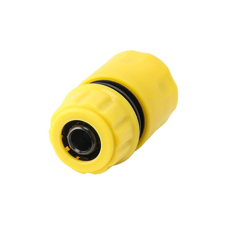 Earth Gold 4-Point Plastic Quick Connect Water Pipe Connector
