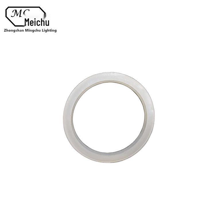 55mm LED Optical Lens Silicone Seal Ring - Waterproof O-ring Accessory No