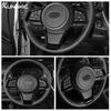 ABS Carbon Style For Subaru Crosstrek Impreza 2018 2019 2020 2025 2025 2025 2025 Car Steering Wheel Sticker Interior Accessories