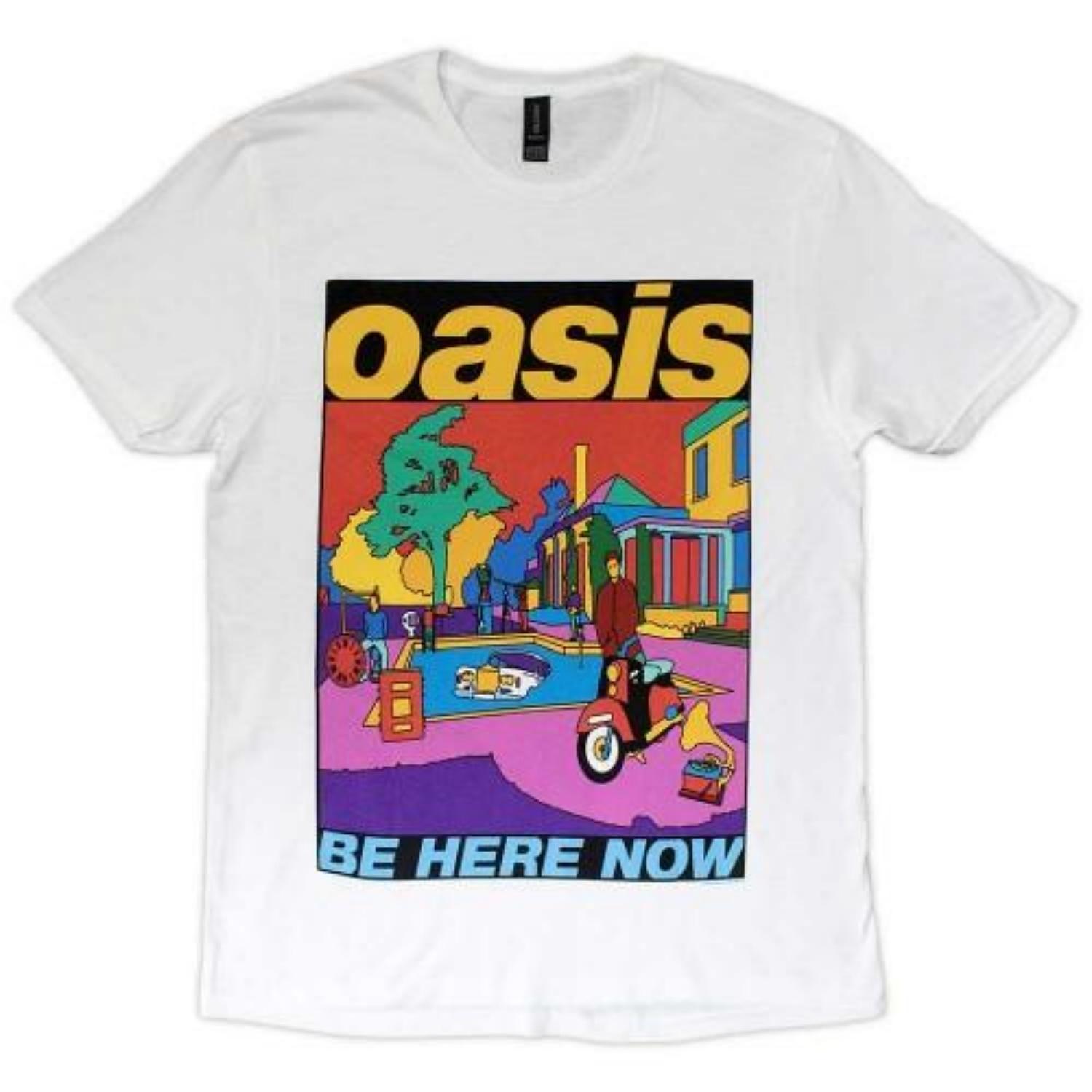 

Oasis Unisex Adult Be Here Now Illustration Cotton T-Shirt XXXXXL чорний