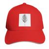 Palm Leaf Silhouette Illustration  Evelyn Baseball Cap Golf Cap Unique Hats Funny Hat Party Hat Ladies Unisexs