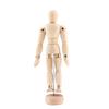 Mannequin Model, Articulated Wooden, Learning Shadows and Lights, Suitable for Photographic Props, Desk Toy, 4.5 Inch