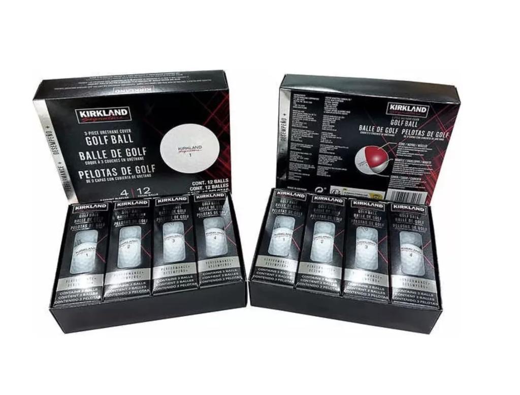 Kirkland Signature Performance Plus Urethane Cover Golf Balls 24 V3.0 Three-Piece (#1654518) (2 dozen, balls)