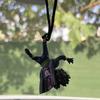 Popular Joker Car Resin Pendant Creative Car Rearview Mirror Cowhide Lrope Animation Pendant Christmas Present  Latest Product