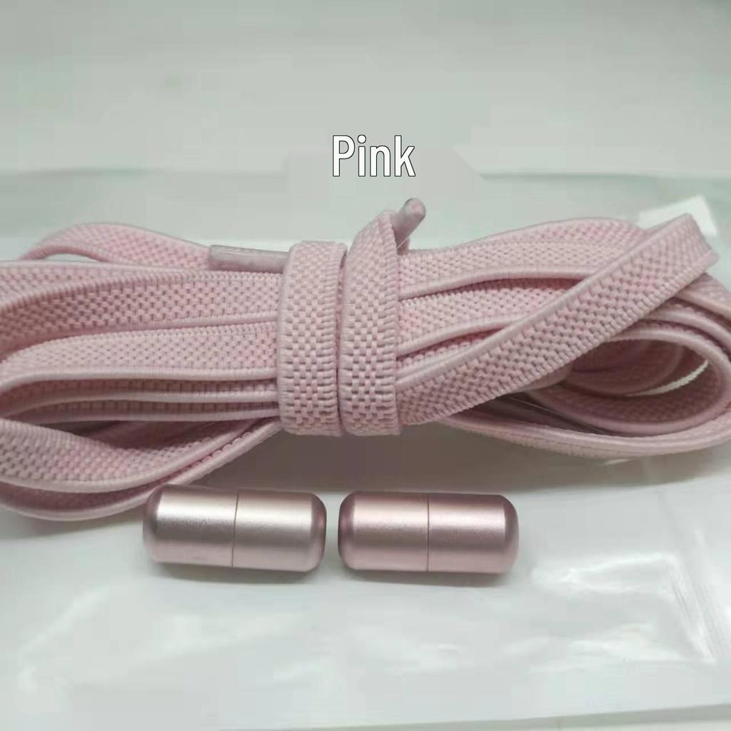 Colorful No-Tie Metal Capsule Lazy Shoelaces