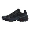SALOMON Speedcross Comfortable Soft Durable Breathable Low-Top Running Shoes Men Running Shoes Black 475678