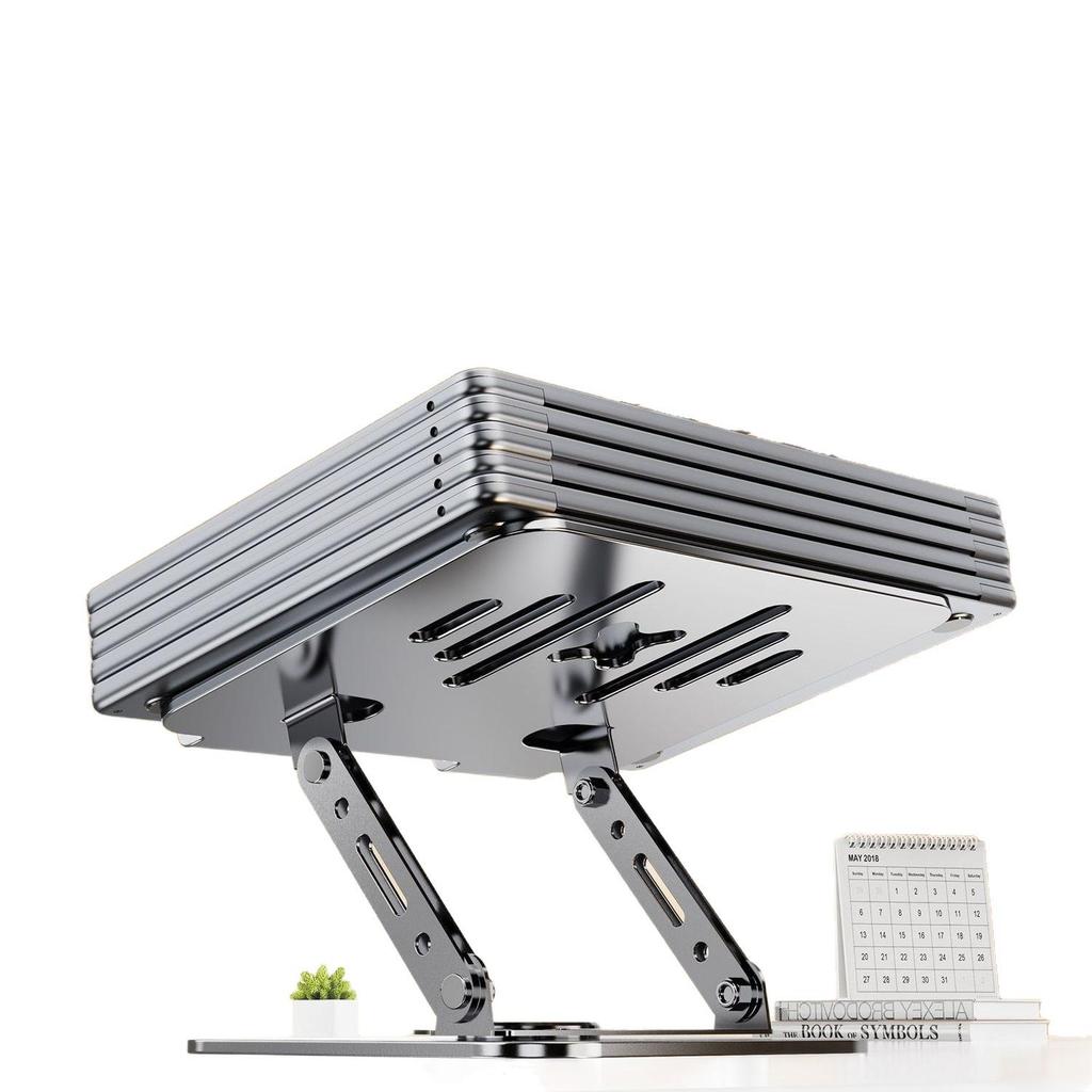 Kezhan Adjustable Laptop/Tablet Stand - Perfect for iPads, Streaming, and Viewing.