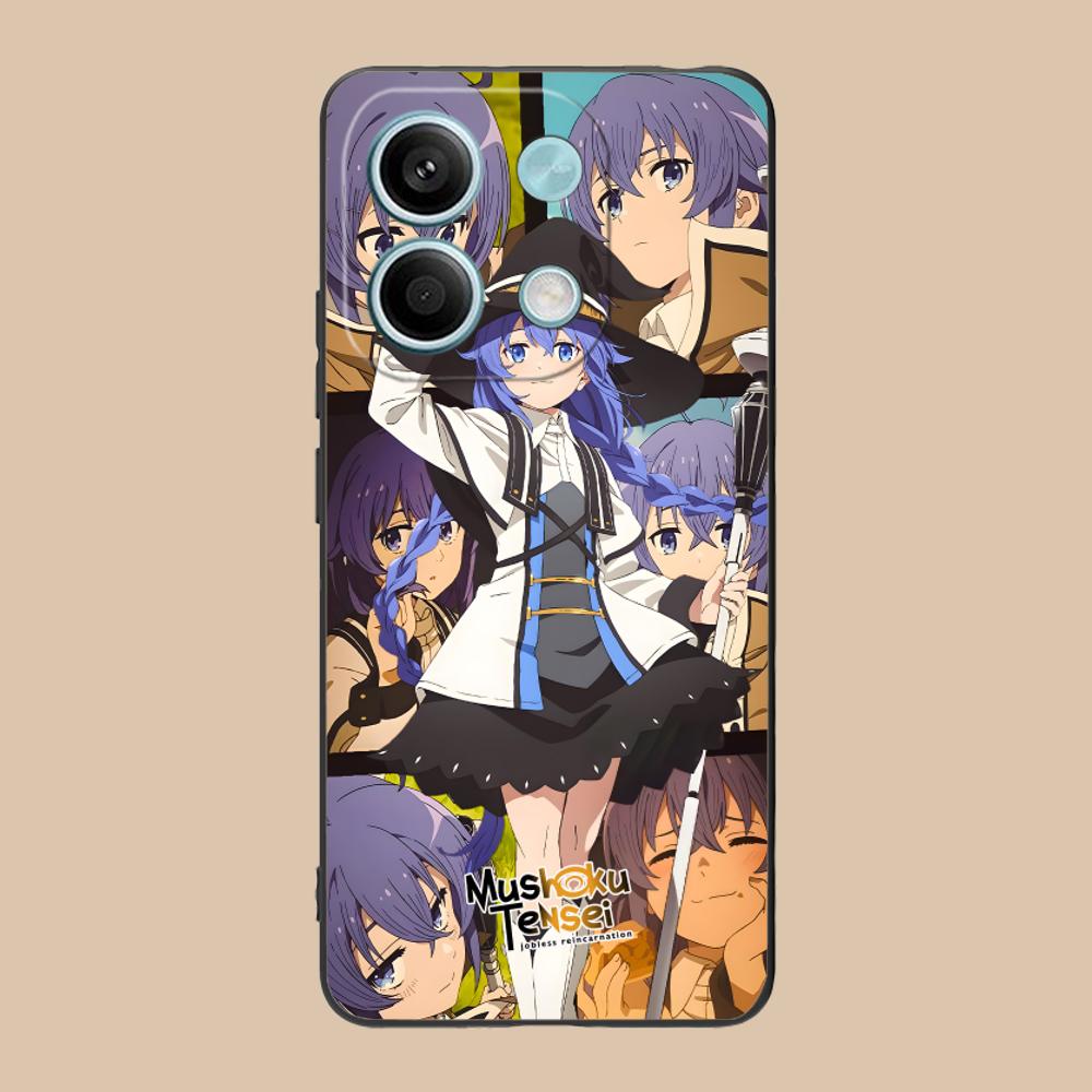 Mushoku Tensei Roxy Mobile Phone Case for Xiaomi 15 14 13 12 Mi 11 T Ultra Lite Pro S X 5G Colorful Printing Cover Cover Luxury
