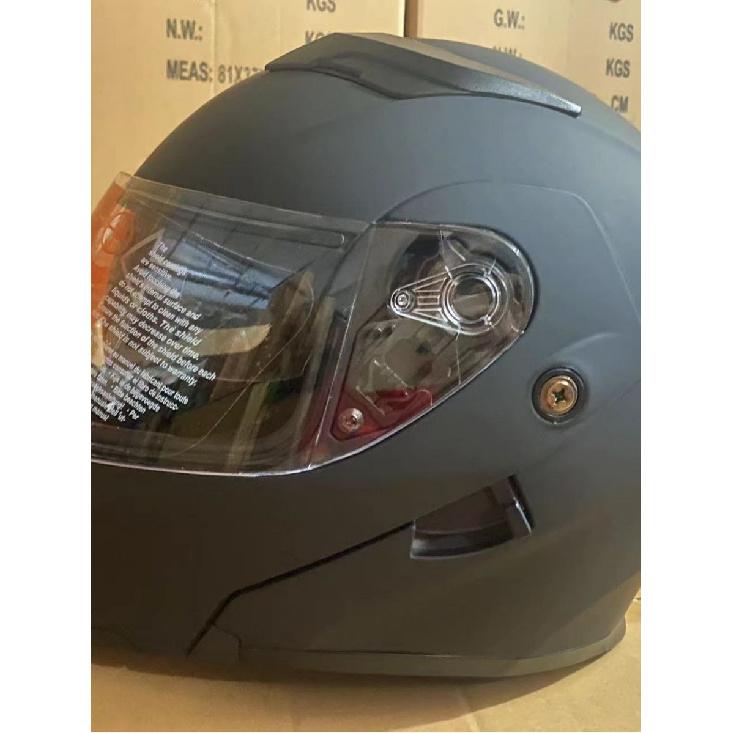 Helmet Personalized Full-face Helmet for Men and Women, Electric Motorcycle Flip-up Helmet with Dual Visors, Motorcycle Racing Helmet, Safety Helmet