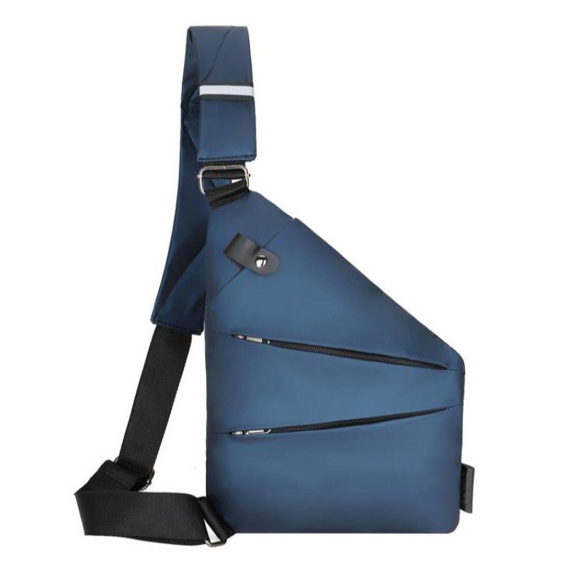 

Новая мужская облегающая нагрудная сумка с защитой от краж, многофункциональное цифровое хранилище, сумка для пистолета, спорт и отдых, водоотталкивающая сумка-мессенджер