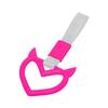 For Car Tow Decoration Belt Train Bus Handle Hand Strap Drift Charm Strap Drift Front Tow Hook Car Styli Tow Rope Heart Ring