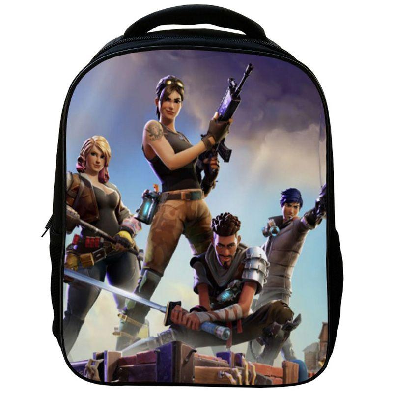 Zaino 3D Stampa Gioco Fortnite Zaino Scuola Borsa da Viaggio Ragazza Ragazzo
