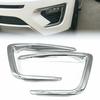 For Ford Expedition 2018- Chrome Front Fog Light Lamp Cover Trim New
