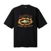 Meichao Alcatraz American Tide Brand Heavy Cotton 260 Short-sleeved T-shirt Men's and Women's Loose Casual and Versatile Summer