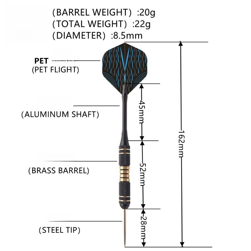 Darts Set of 3 Darts Needles Darts Sports Toys