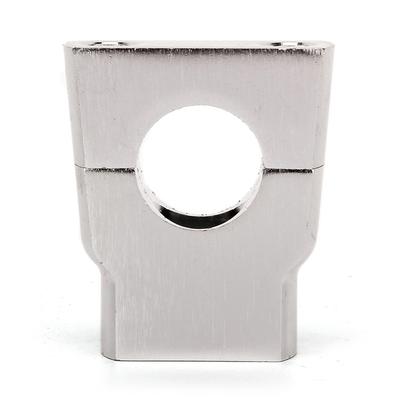 Universal 7/8" 22mm Silber Motorrad Lenkererhöhung Klemme