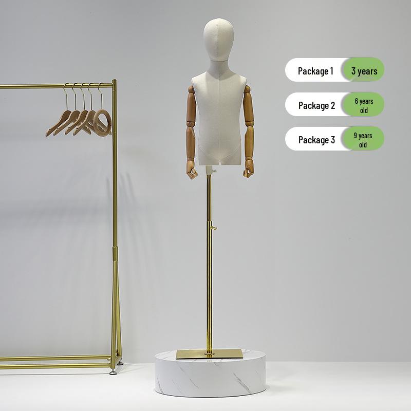 Mannechin Copii cu Picioare Despărțite: Stativ de Expunere Corp Întreg/Jumătate pentru Haine de Copii, Bărbați și Femei